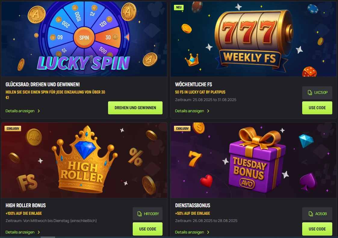 All bonuses